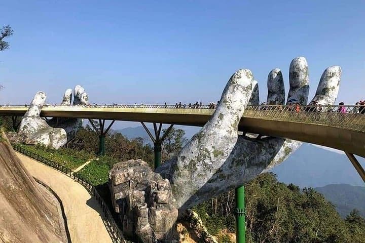 Golden Bridge & Ba Na Hills Full-Day Private Tour from Da Nang to Marble Mountains photo 4
