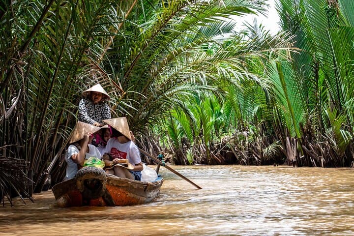 Cu Chi Tunnels and Mekong Delta: Full-Day History, Sampans & Village Trails from Ho Chi Minh