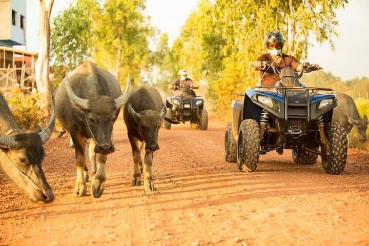 Sunset Quad Bike Adventure Through Siem Reap Rice Fields photo 4