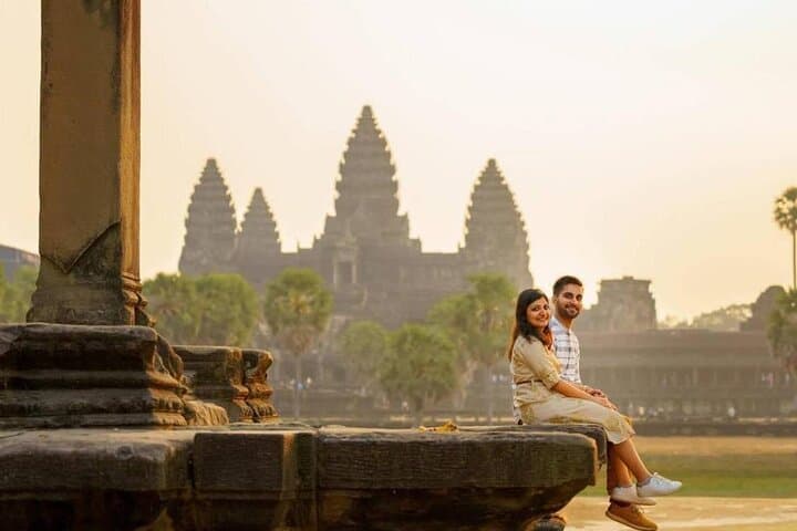 Full-Day Angkor Temples Tour from Siem Reap with Phnom Bakheng Sunset