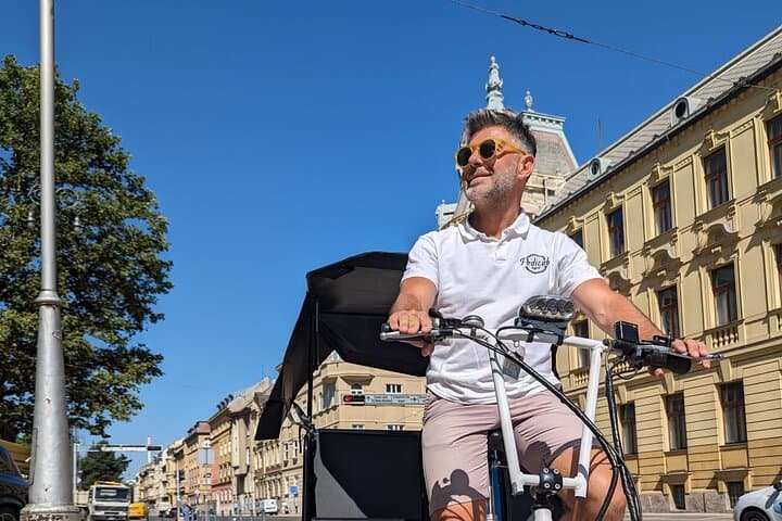 Private Zagreb Pedicab Tour: 2-Hour Historic City Ride photo 4