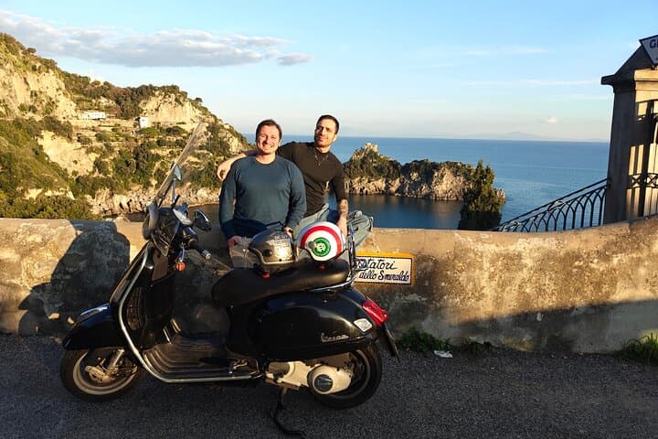 Sunset Vespa Ride Along the Amalfi Coast — Sorrento to Positano photo 3