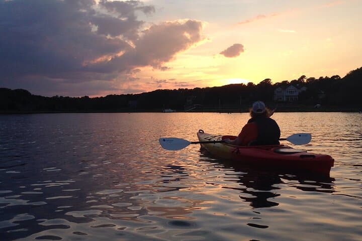Cape Cod Sunset Kayak Tour on Popponesset Bay photo 2