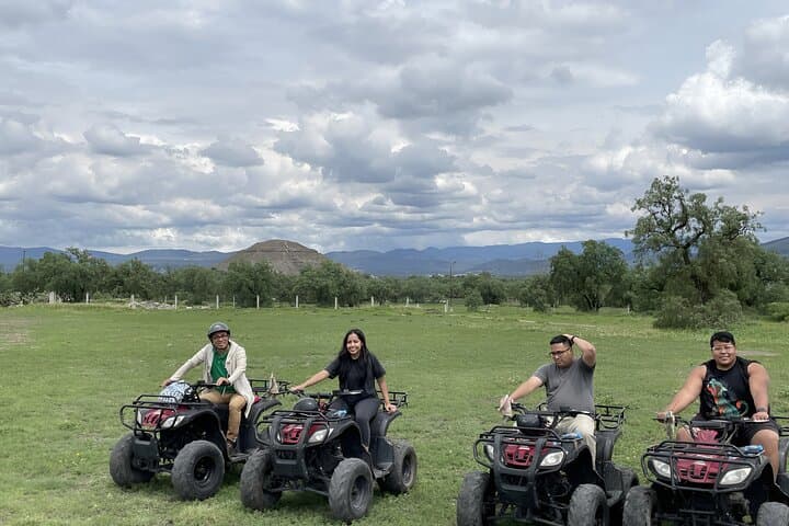 ATV Teotihuacan Adventure: Pyramids, Desert Trails & Ancient Avenue