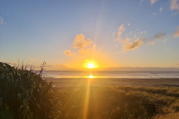 Auckland Twilight Sunset Tour: Muriwai Beach, Winery Dinner & Thermal Pools photo 6