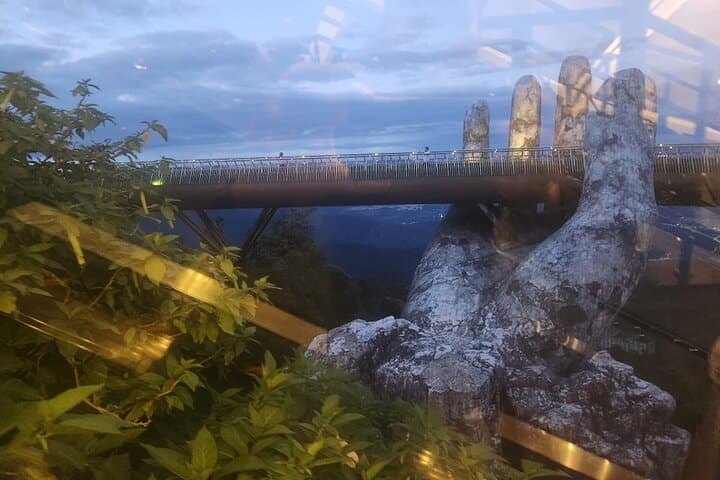Sunset Golden Bridge Private Tour: Ba Na Hills Cable Car & French Village Experience
