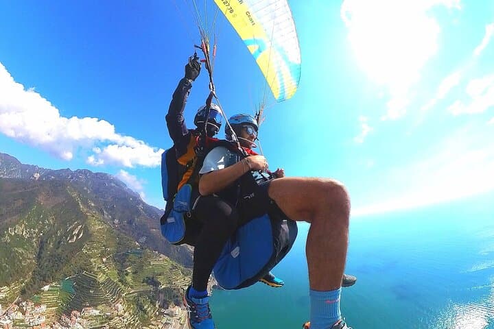 Maiori Hike & Fly: Tandem Paragliding from Monte Falerio Over the Amalfi Coast photo 2