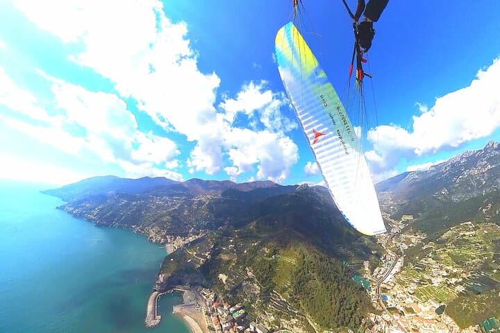 Maiori Hike & Fly: Tandem Paragliding from Monte Falerio Over the Amalfi Coast photo 3