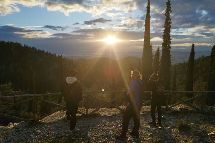 Athens Sunset Hike on Mount Hymettus — Byzantine Ruins & City Panorama
