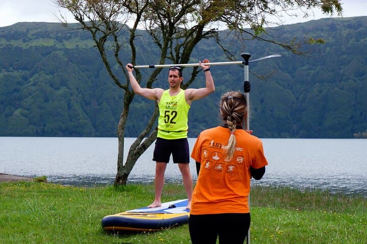 Stand-Up Paddle on Sete Cidades' Blue and Green Lakes — Beginner SUP in São Miguel photo 5