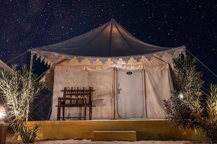 Luxury Thar Desert Camping & Camel Safari from Jaisalmer