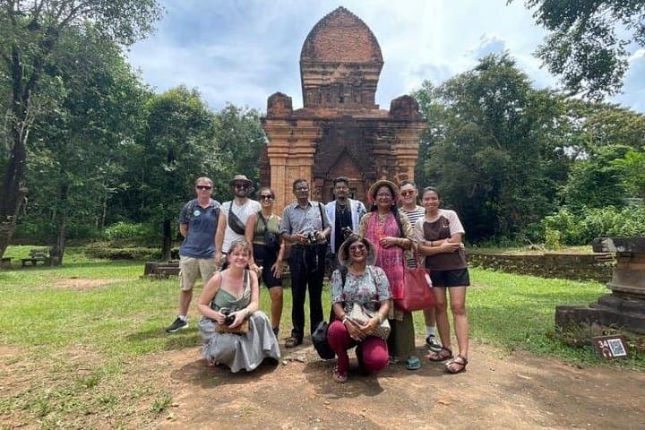 My Son Sanctuary Guided Tour from Hoi An — Champa Temples, Rice Paper Workshop & Thu Bon Boat Ride photo 2