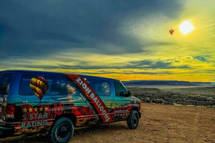 St. George Hot Air Balloon Ride Over Southern Utah Red Rocks photo 3