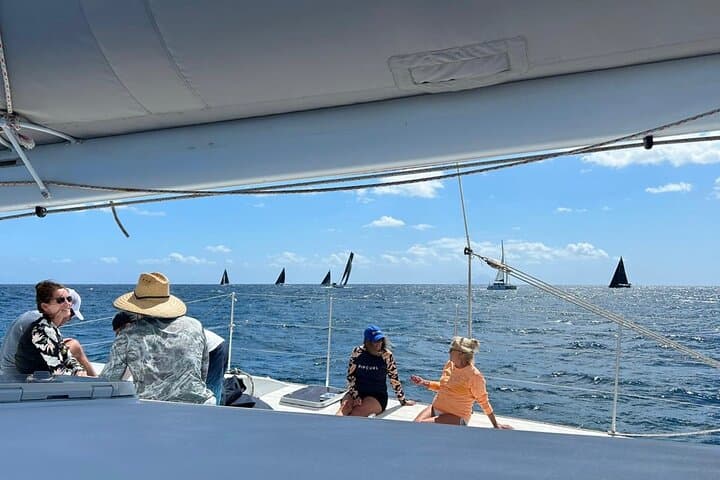 Day Sailing on a Trimaran in St. Maarten: No1SXM Coastal Cruise & Snorkel photo 2
