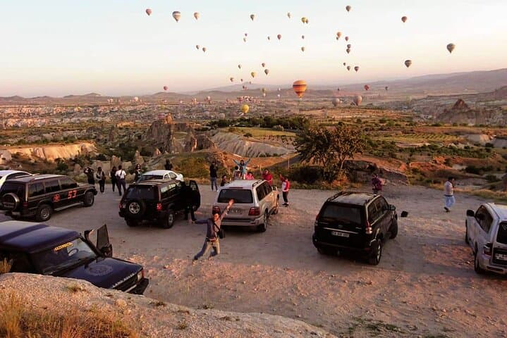 Sunset Jeep Safari in Cappadocia's Red, Rose & Love Valleys photo 5