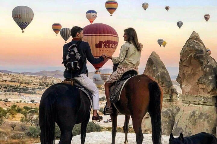Sunset Horseback Ride Through Cappadocia's Valleys (With Transfer) photo 2