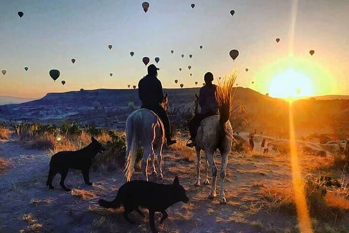 Sunset Horseback Ride Through Cappadocia's Valleys (With Transfer) photo 4