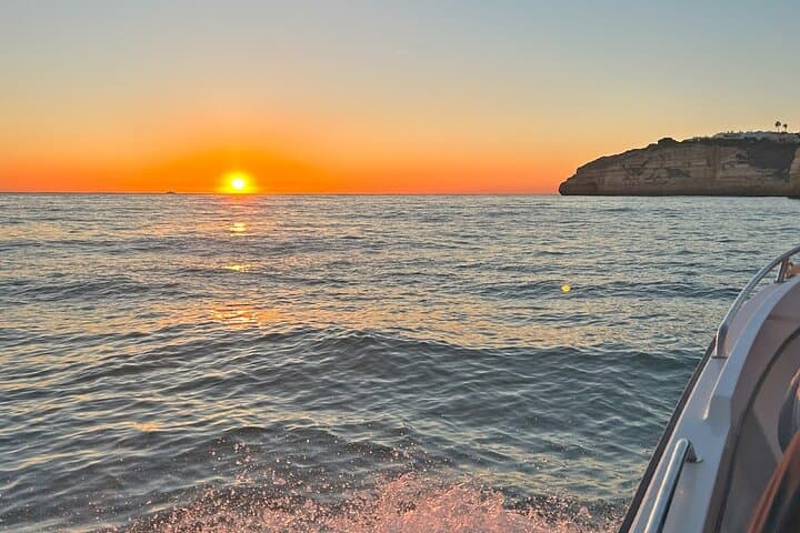 Sunset Benagil Cave Boat Tour from Armação de Pêra — Algarve Sea Caves & Cliffs photo 1