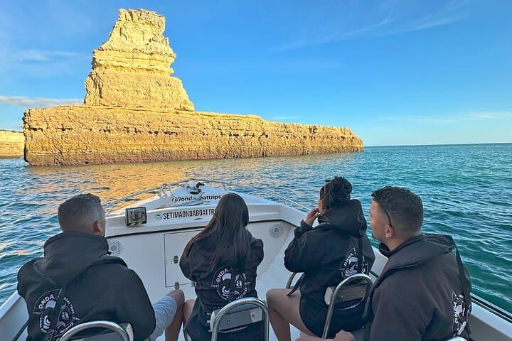 Private Benagil Cave Sunrise & Sunset Boat Tour from Armação de Pêra photo 5