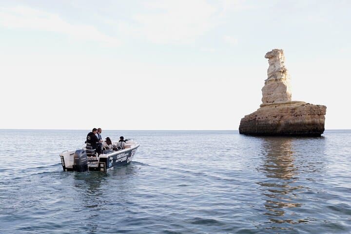 Private Benagil Cave Sunrise & Sunset Boat Tour from Armação de Pêra