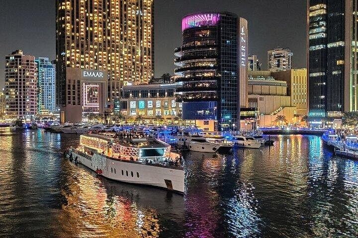 Dubai Marina Lotus Mega Yacht Dinner Cruise: 3-Hour Evening Sail with Live DJ photo 4