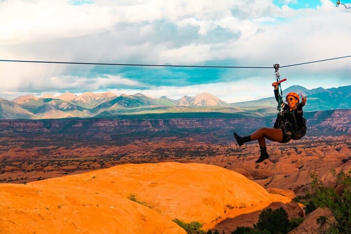 Moab Zip Line Adventure: Soar Over Red Rock Canyons