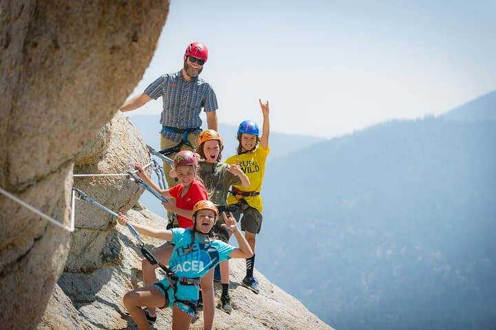 Tahoe Via Ferrata Adventure — Climb Tram Face at Palisades Tahoe photo 2