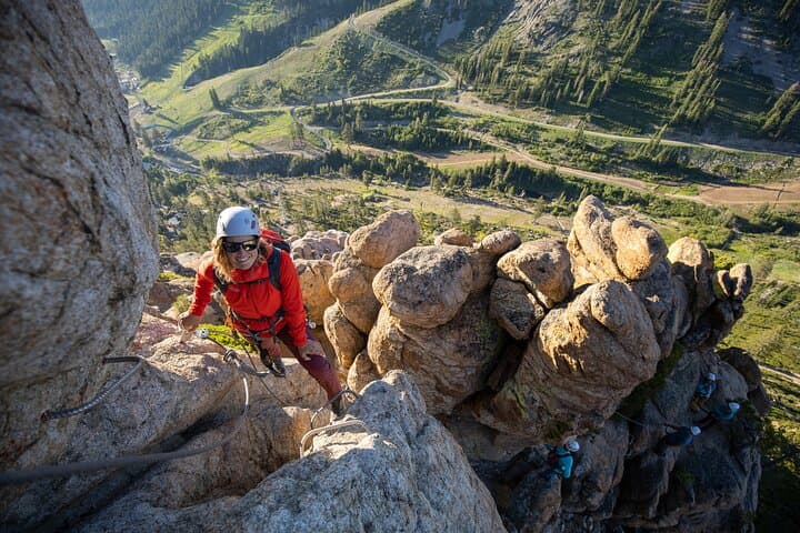 Tahoe Via Ferrata Adventure — Climb Tram Face at Palisades Tahoe photo 4