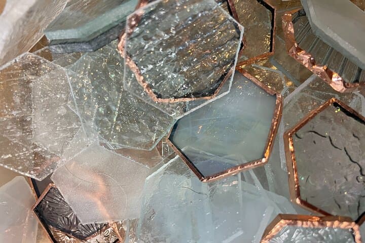 Santa Fe Stained Glass Workshop — Make Your Own Honeycomb Suncatcher photo 4
