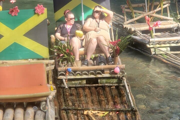 Private Bamboo River Rafting in Montego Bay — 1-Hour Jungle Float & Limestone Foot Massage photo 2