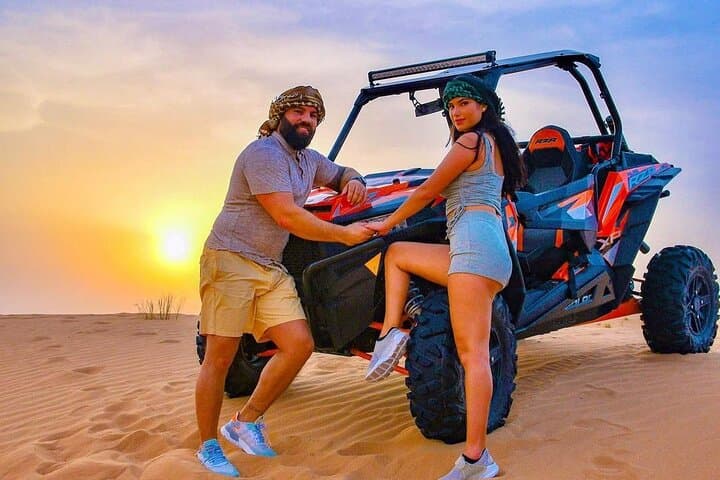 Qatar Desert Dune Buggy Safari & Camel Ride — Self-Drive Adventure from Doha photo 3