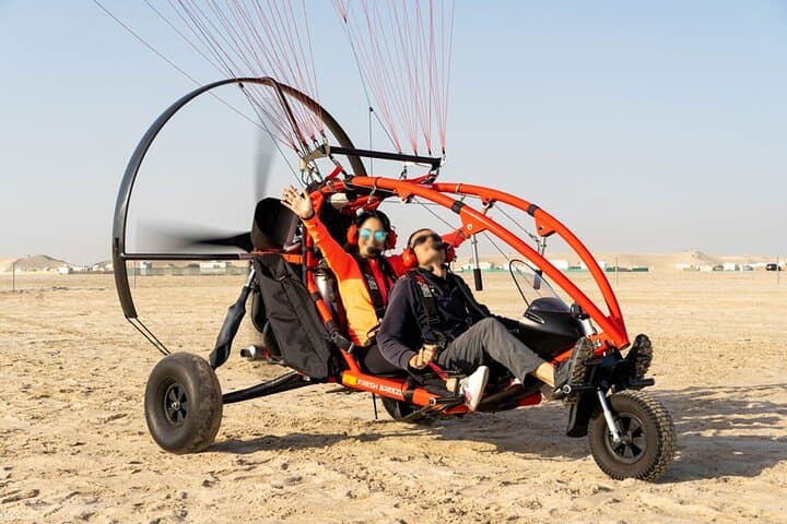 Skybound Paratrike Over Doha: Private Powered Paragliding in Qatar photo 2