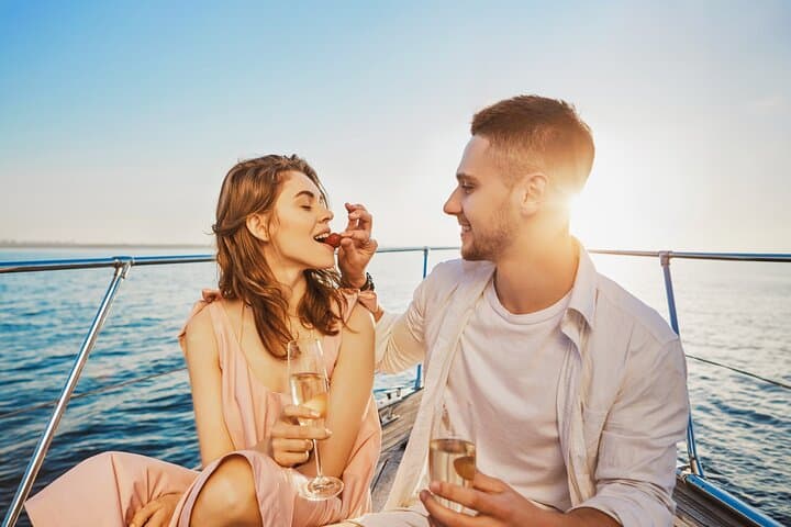 Benagil Caves & Algarve Coast Catamaran: 3-Hour Tasting Cruise from Albufeira photo 1