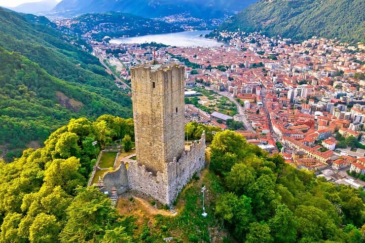 Private Opening of Castello Baradello: 2-Hour Medieval Castle Tour Above Lake Como photo 1