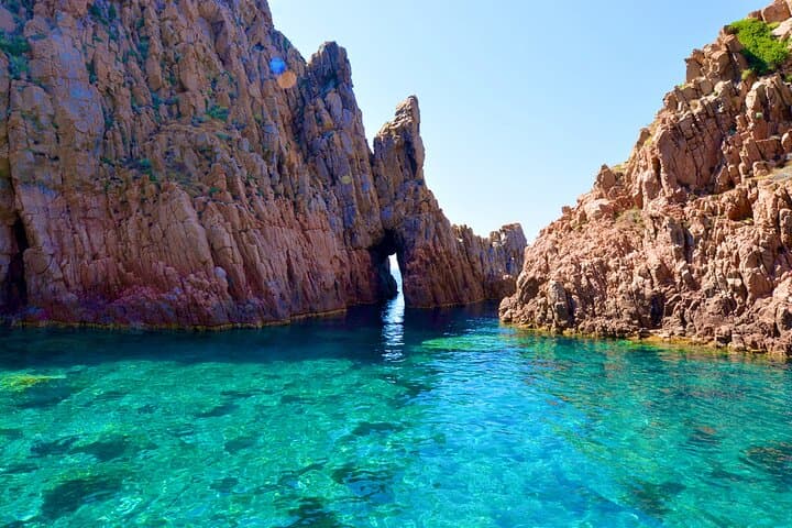 Calanques of Piana Small-Group RIB Tour from Cargèse — Capo Rosso & Swimming Pool Arch photo 2