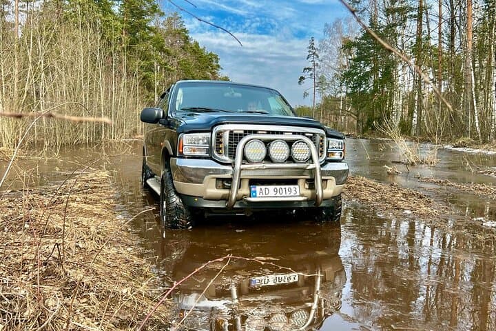 Riga Forest 4x4 Off‑Road Experience — Sand Dunes, River Fords & Pine Trails photo 2