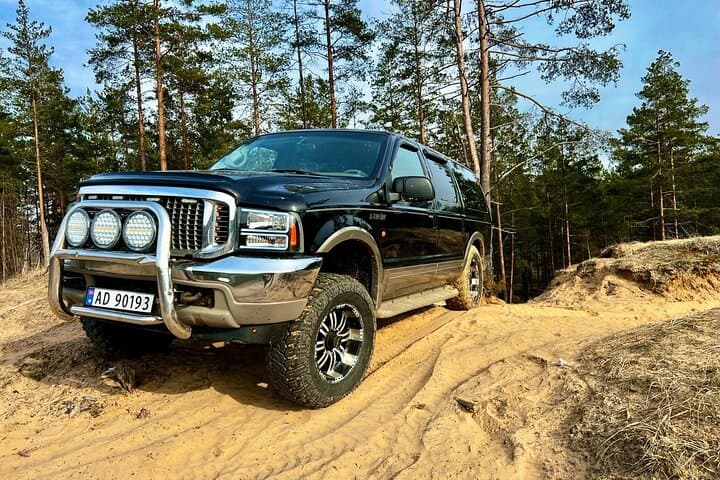 Riga Forest 4x4 Off‑Road Experience — Sand Dunes, River Fords & Pine Trails photo 5