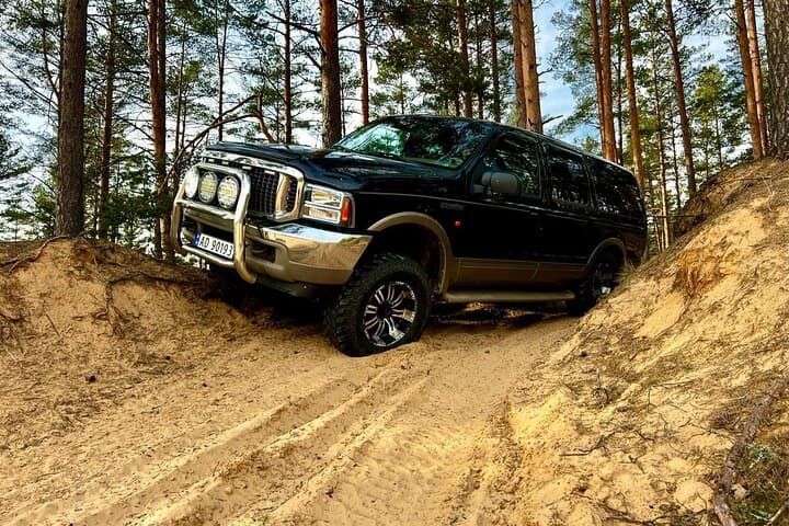 Riga Forest 4x4 Off‑Road Experience — Sand Dunes, River Fords & Pine Trails photo 6