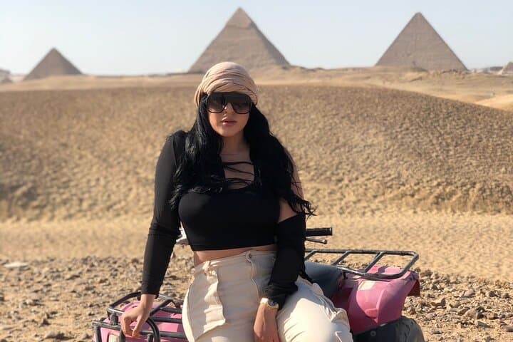 Full-Day Giza Pyramids & Nile Dinner Cruise with Camel Ride and ATV
