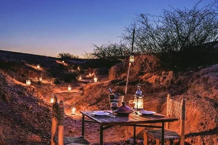 Sunset Dinner in Agafay Desert: Stargazing, Berber Show & Transfers from Marrakech photo 2
