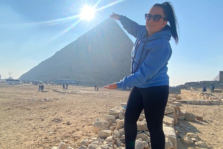 Full-Day Private Tour: Giza Pyramids, Sakkara & Memphis with Camel Ride photo 4