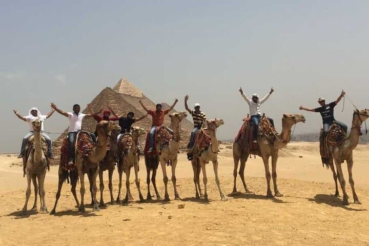 Giza Pyramids Camel Tour: Guided Desert Ride & Ancient Sites photo 2