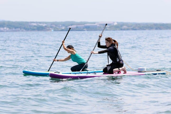 Sakurajima SUP Yoga: Paddle, Breathe & Lunch on Kinko Bay photo 4