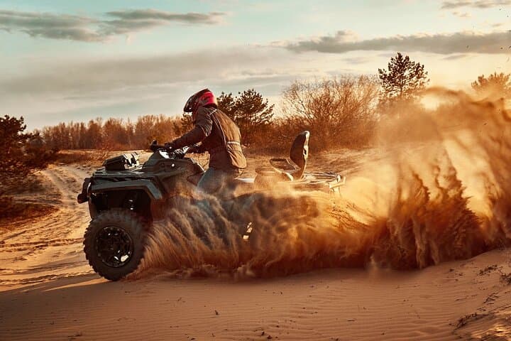 Dubai Evening Desert Safari: Lahbab Dune Bashing, Sandboarding & BBQ Experience photo 2