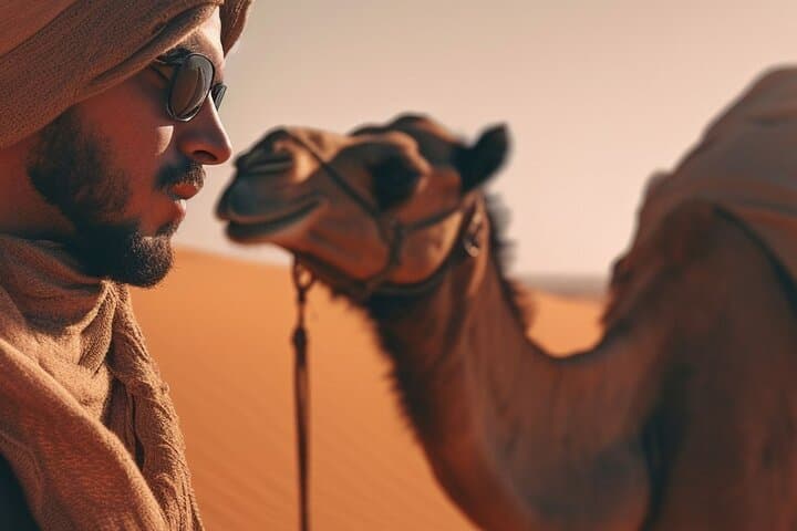 Dubai Evening Desert Safari: Lahbab Dune Bashing, Sandboarding & BBQ Experience photo 4