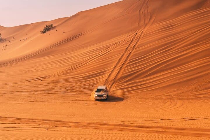 Dubai Evening Desert Safari: Lahbab Dune Bashing, Sandboarding & BBQ Experience photo 6