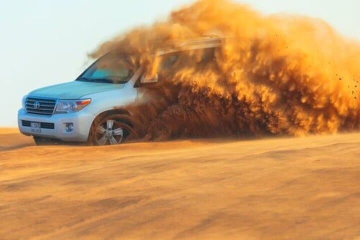Dubai Morning Desert Safari: Dawn Dune Bashing, Camel Rides & Breakfast in Lahbab Desert photo 1