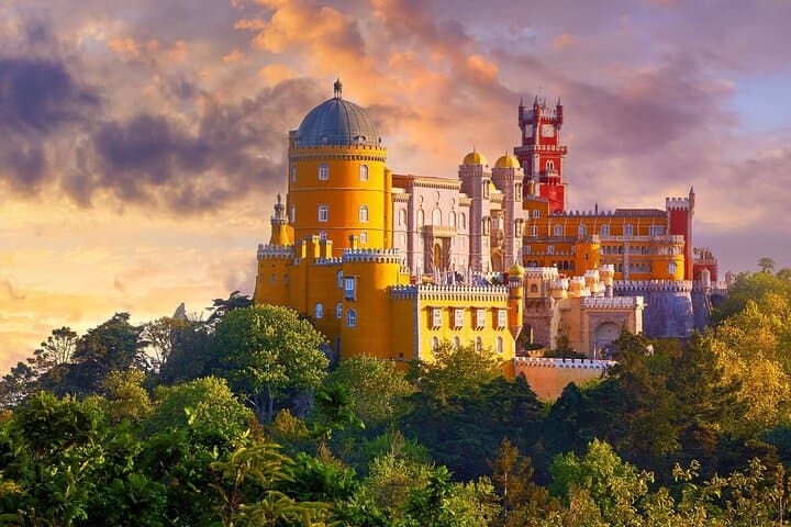 Sintra and Cascais Private Day Tour with Pena Palace Tickets from Lisbon photo 1