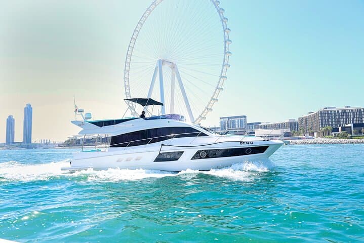 Dubai Marina Private Yacht Cruise: Atlantis, Burj Al Arab & Palm Views photo 1