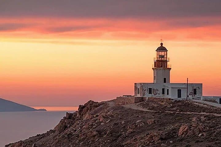 Private Mykonos Island Tour with Pickup — Beaches, Ano Mera & Armenistis Lighthouse photo 1
